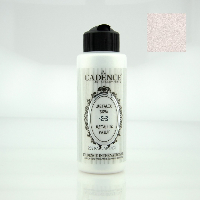 Parlak İnci Rengi Cadence Metalik Boya 120ML (238)