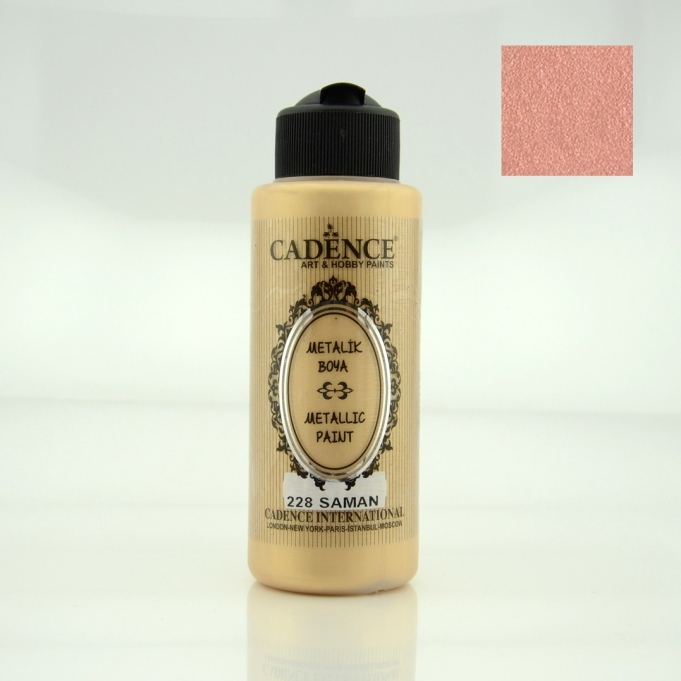 Saman Rengi Cadence Metalik Boya 120ML (228)