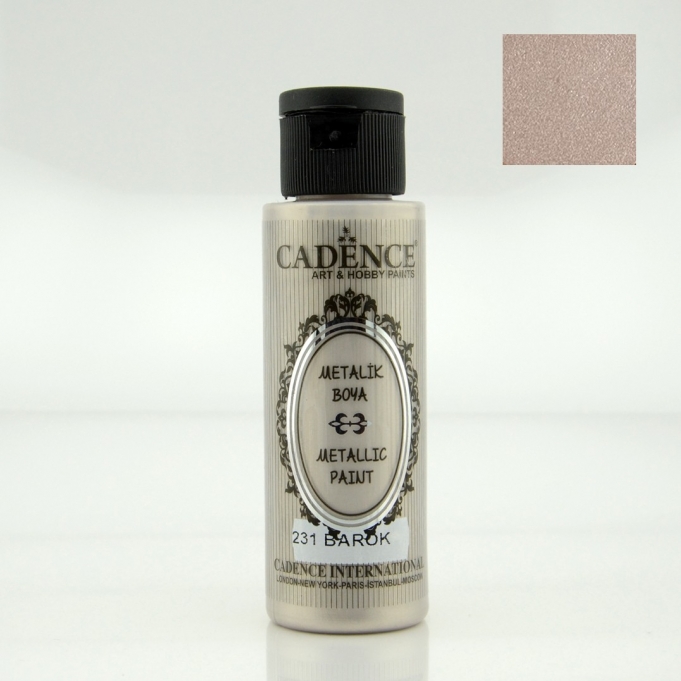 Barok Rengi Cadence Metalik Boya 70ML (231)