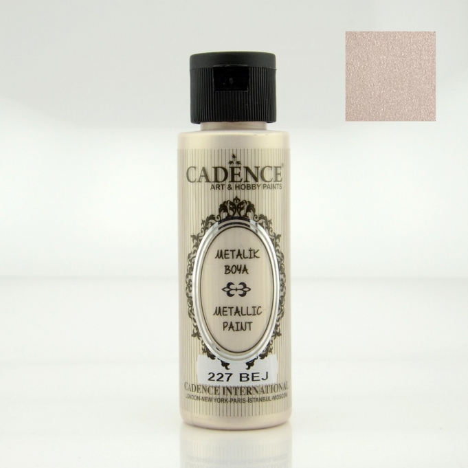 Bej Rengi Cadence Metalik Boya 70ML (227)