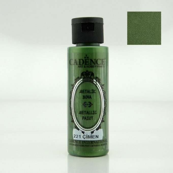 Çimen Rengi Cadence Metalik Boya 70ML (221)