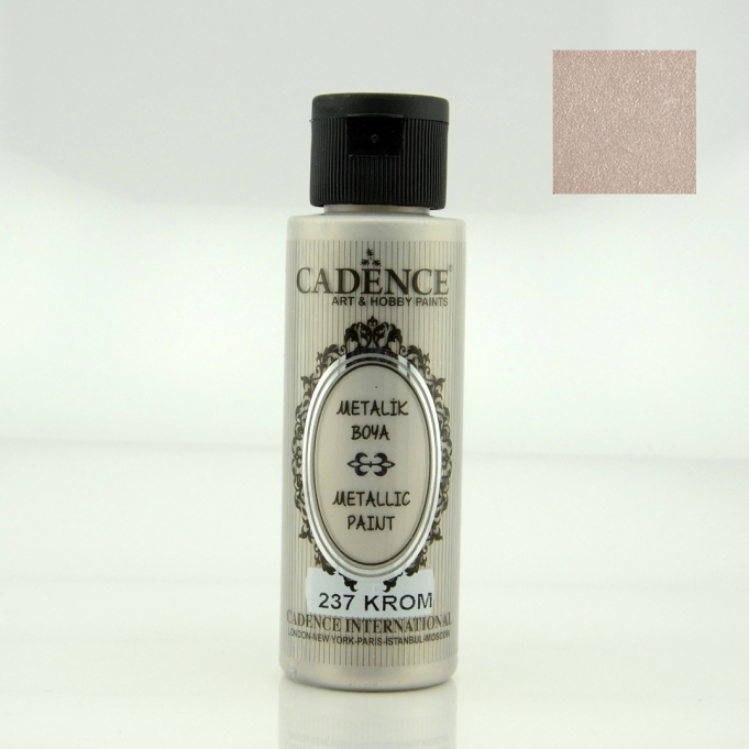 Krom Rengi Cadence Metalik Boya 70ML (237)