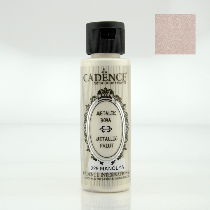 Manolya Rengi Cadence Metalik Boya 70ML (229)
