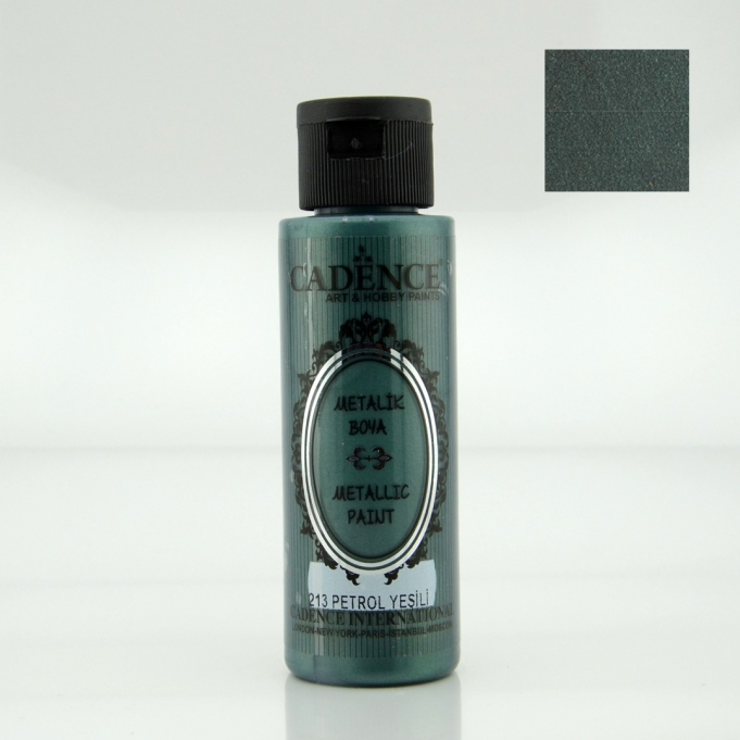 Petrol Rengi Cadence Metalik Boya 70ML (213)