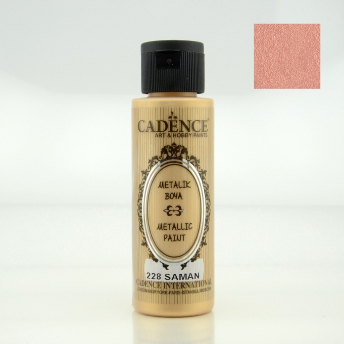 Saman Rengi Cadence Metalik Boya 70ML (228)