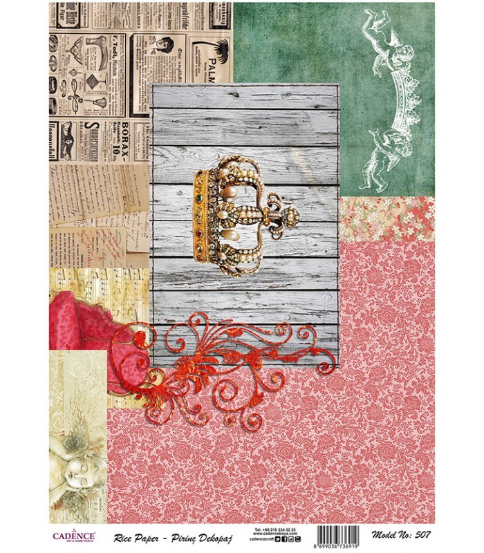 Cadence Pirinç Dekopaj - Model 507