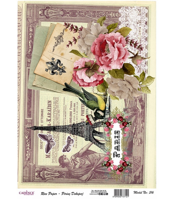 Cadence Pirinç Dekopaj - Model 516