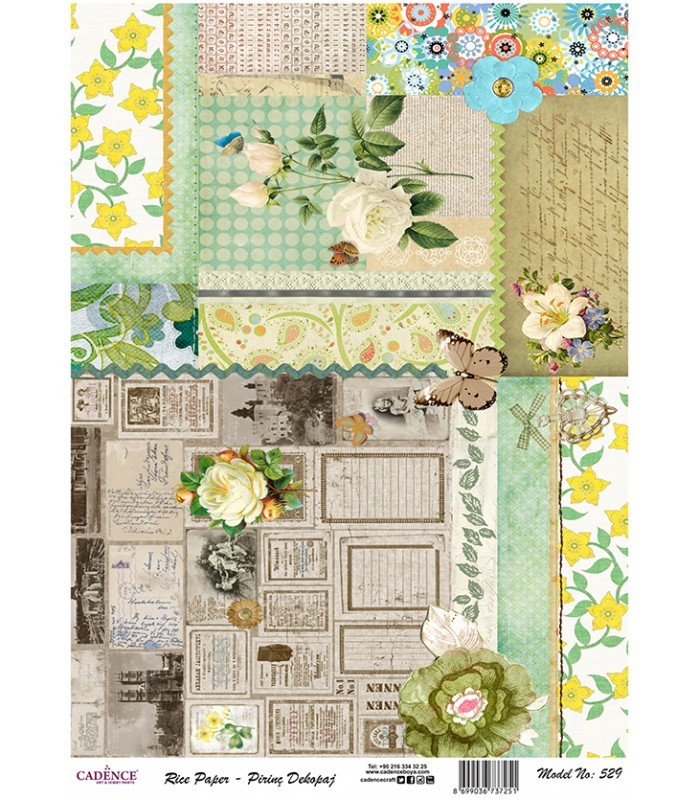 Cadence Pirinç Dekopaj - Model 529