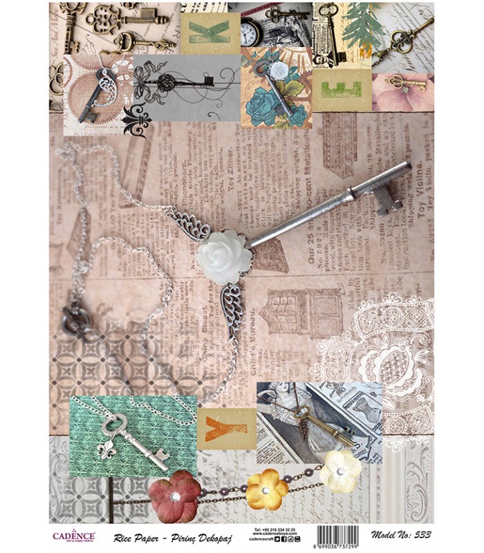 Cadence Pirinç Dekopaj - Model 533