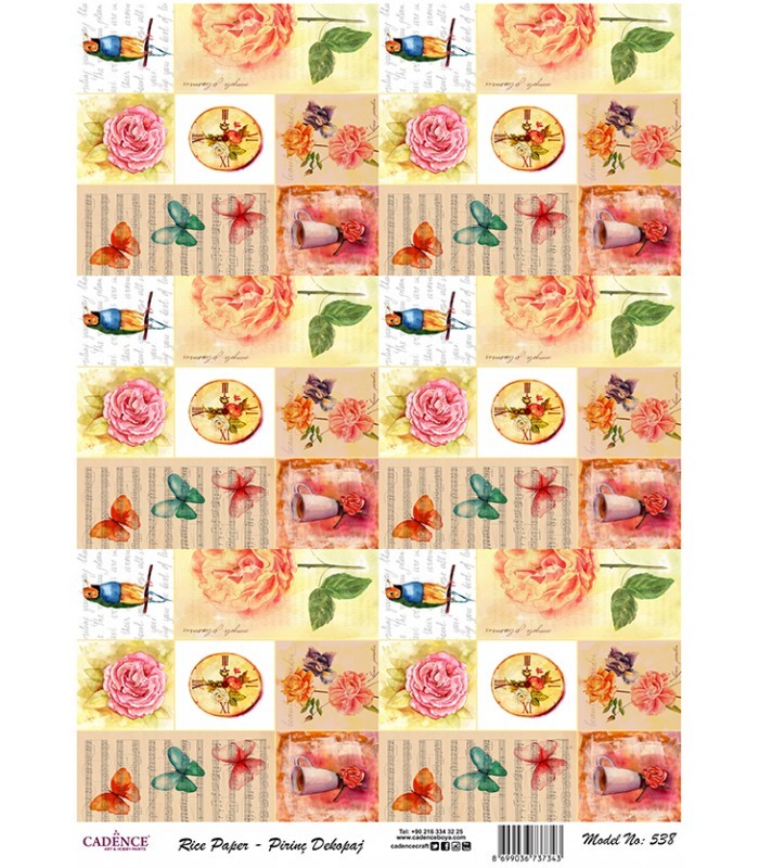 Cadence Pirinç Dekopaj - Model 538