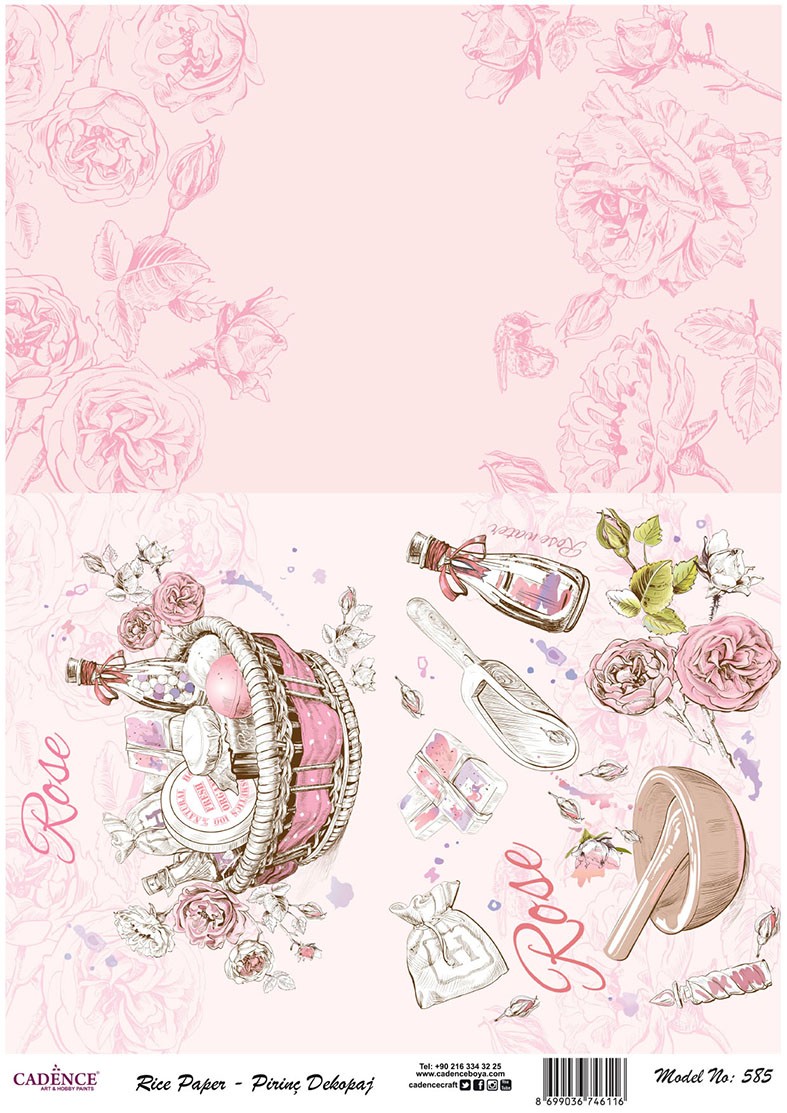 Cadence Pirinç Dekopaj - Model 585
