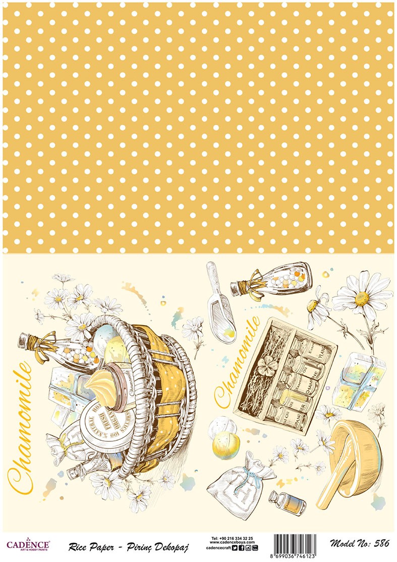 Cadence Pirinç Dekopaj - Model 586