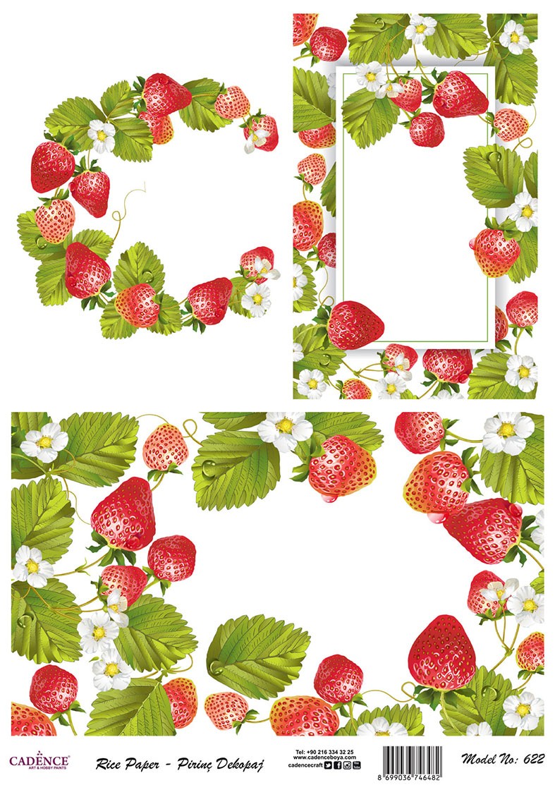 Cadence Pirinç Dekopaj - Model 622