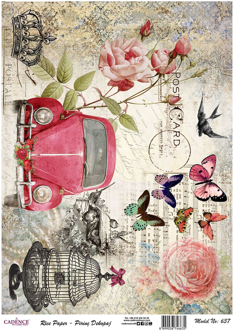 Cadence Pirinç Dekopaj - Model 637