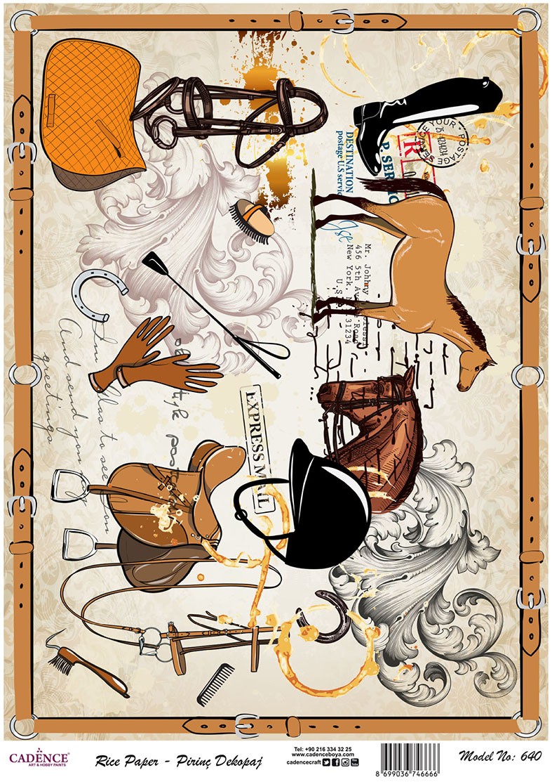 Cadence Pirinç Dekopaj - Model 640