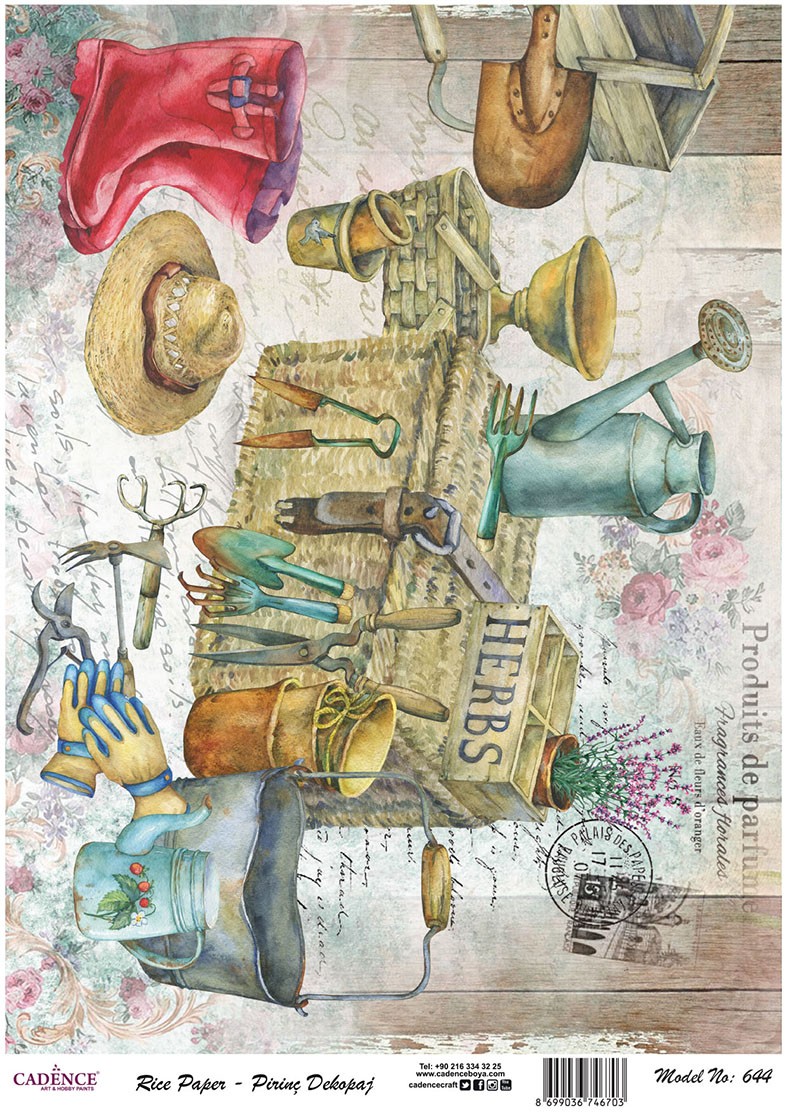 Cadence Pirinç Dekopaj - Model 644