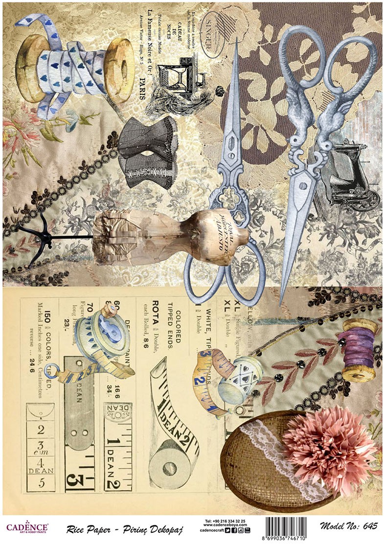Cadence Pirinç Dekopaj - Model 645