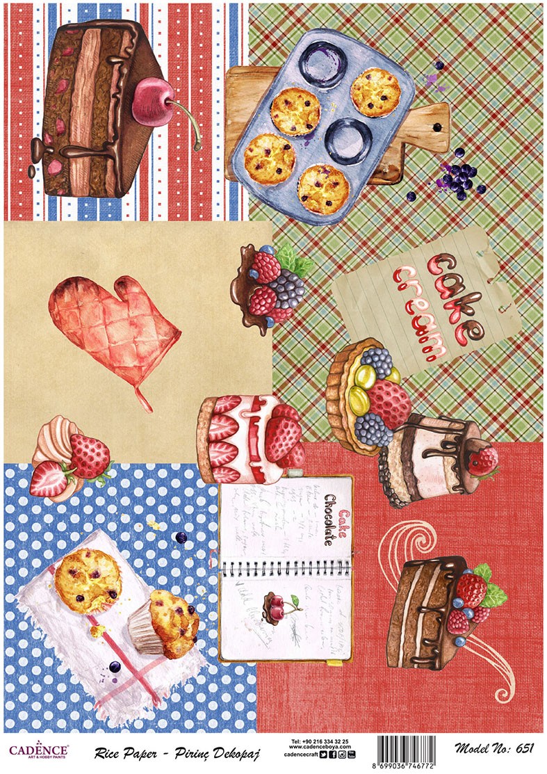 Cadence Pirinç Dekopaj - Model 651