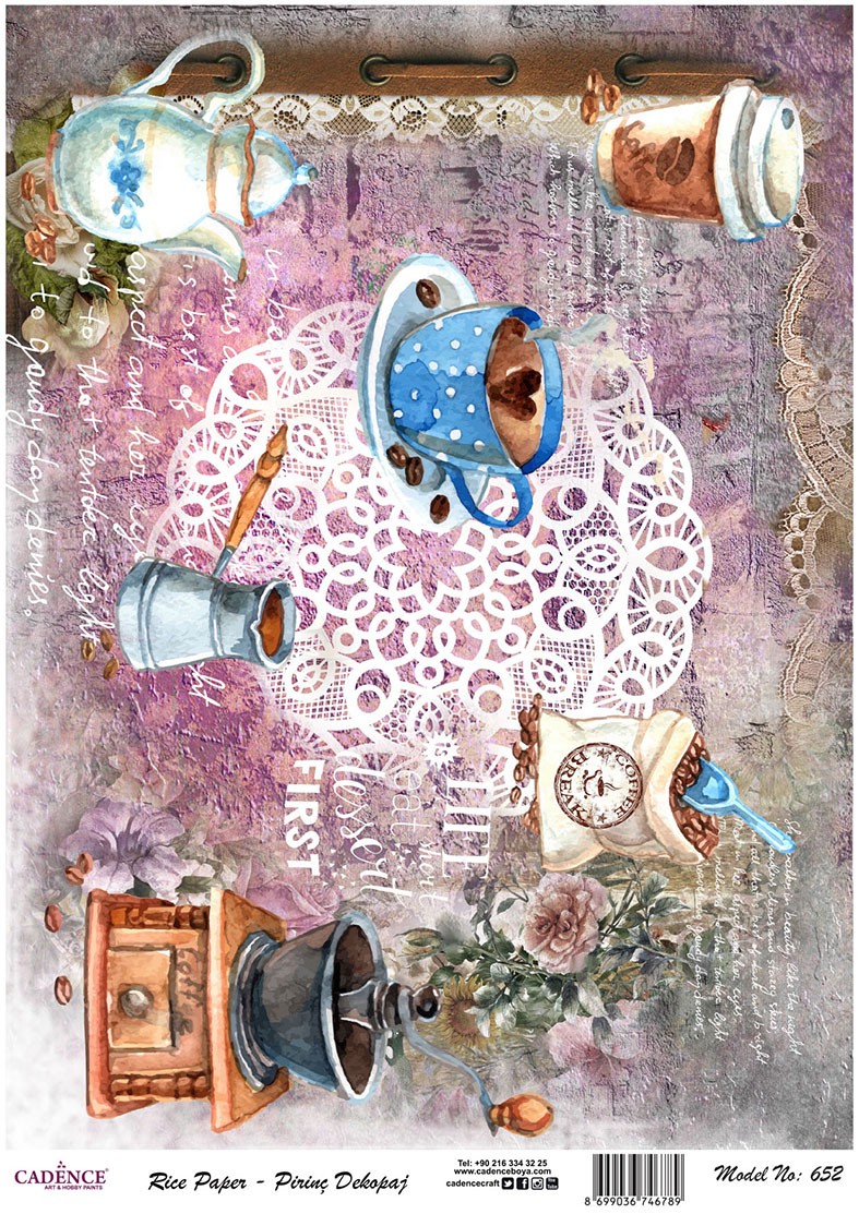 Cadence Pirinç Dekopaj - Model 652