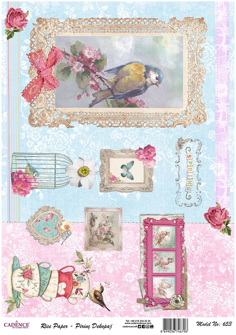 Cadence Pirinç Dekopaj - Model 653