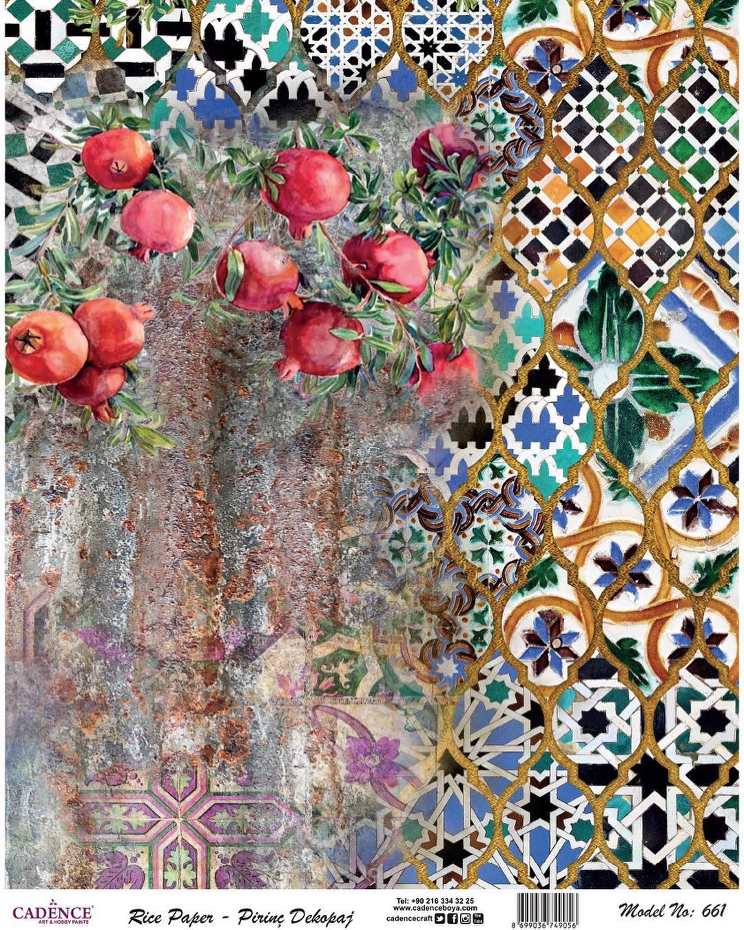 Cadence Pirinç Dekopaj - Model 661