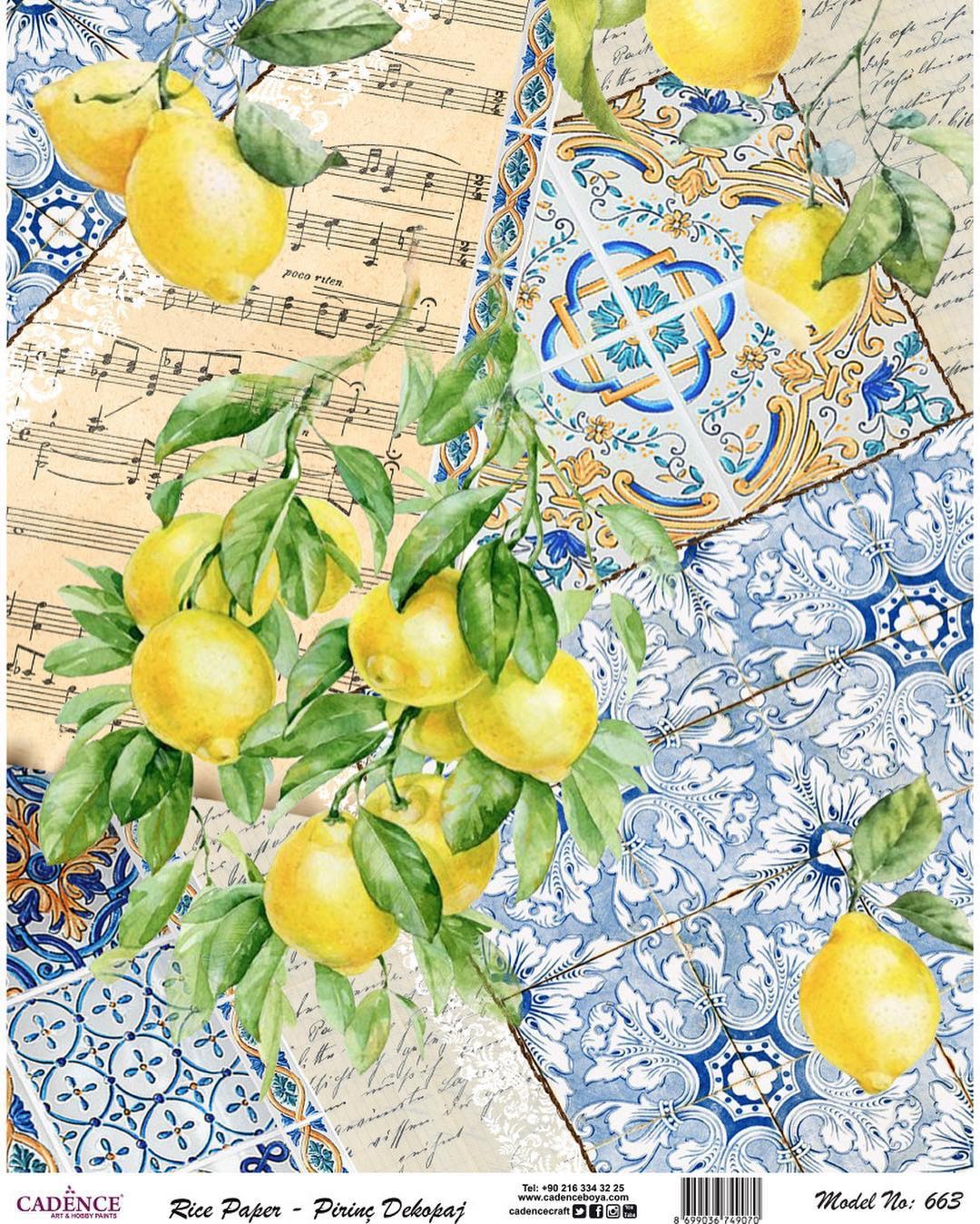 Cadence Pirinç Dekopaj - Model 663
