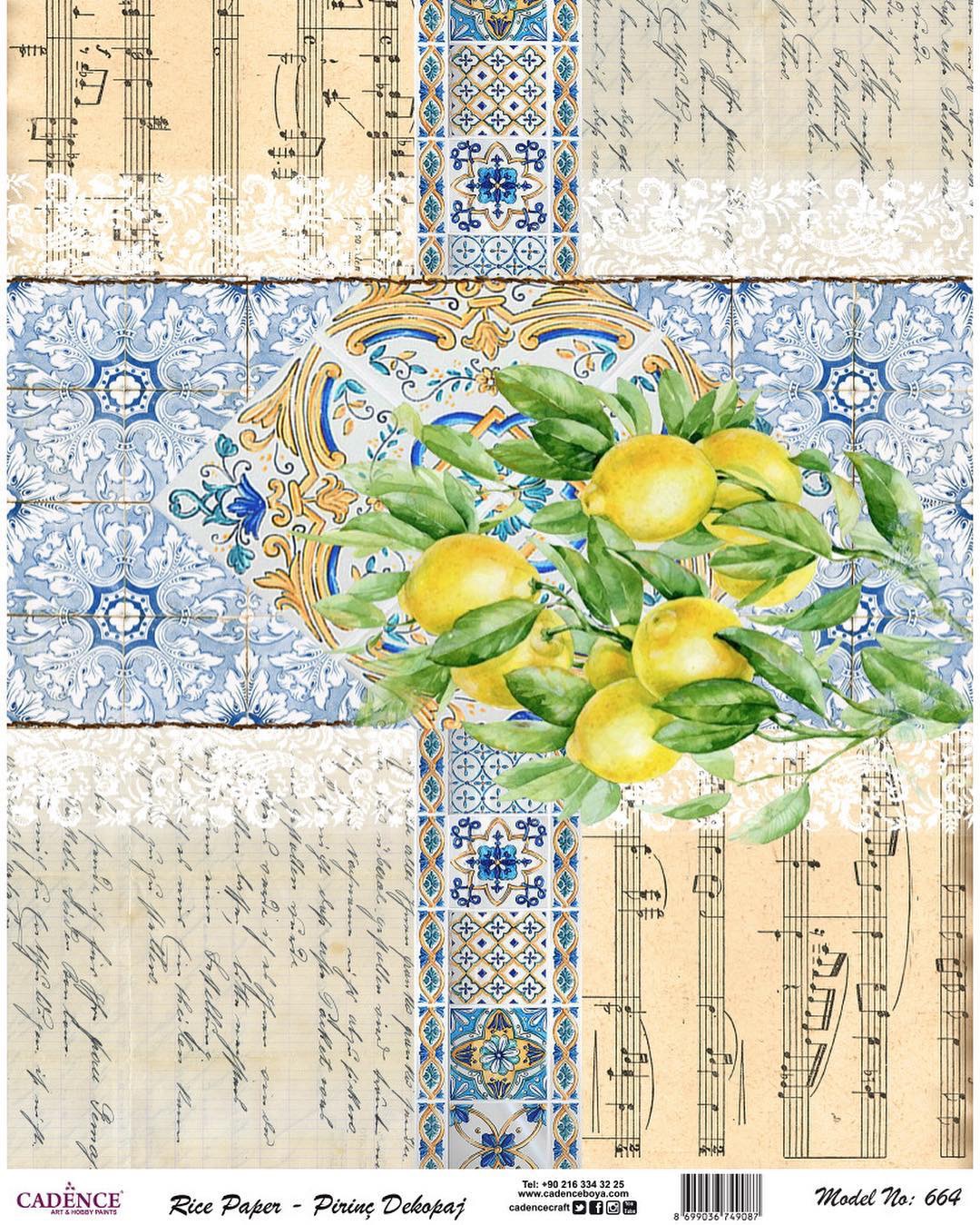 Cadence Pirinç Dekopaj - Model 664