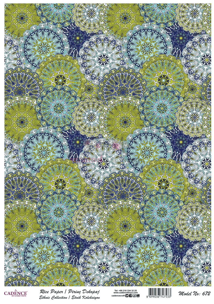 Cadence Pirinç Dekopaj - Model 672