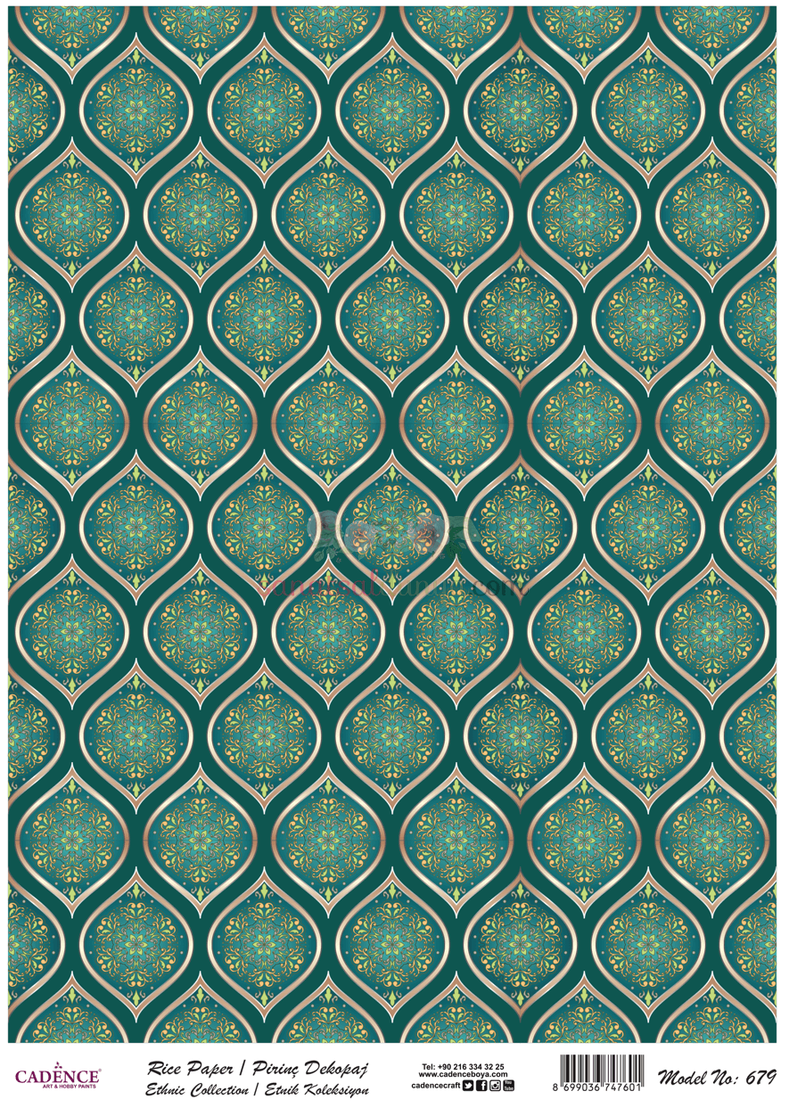 Cadence Pirinç Dekopaj - Model 679