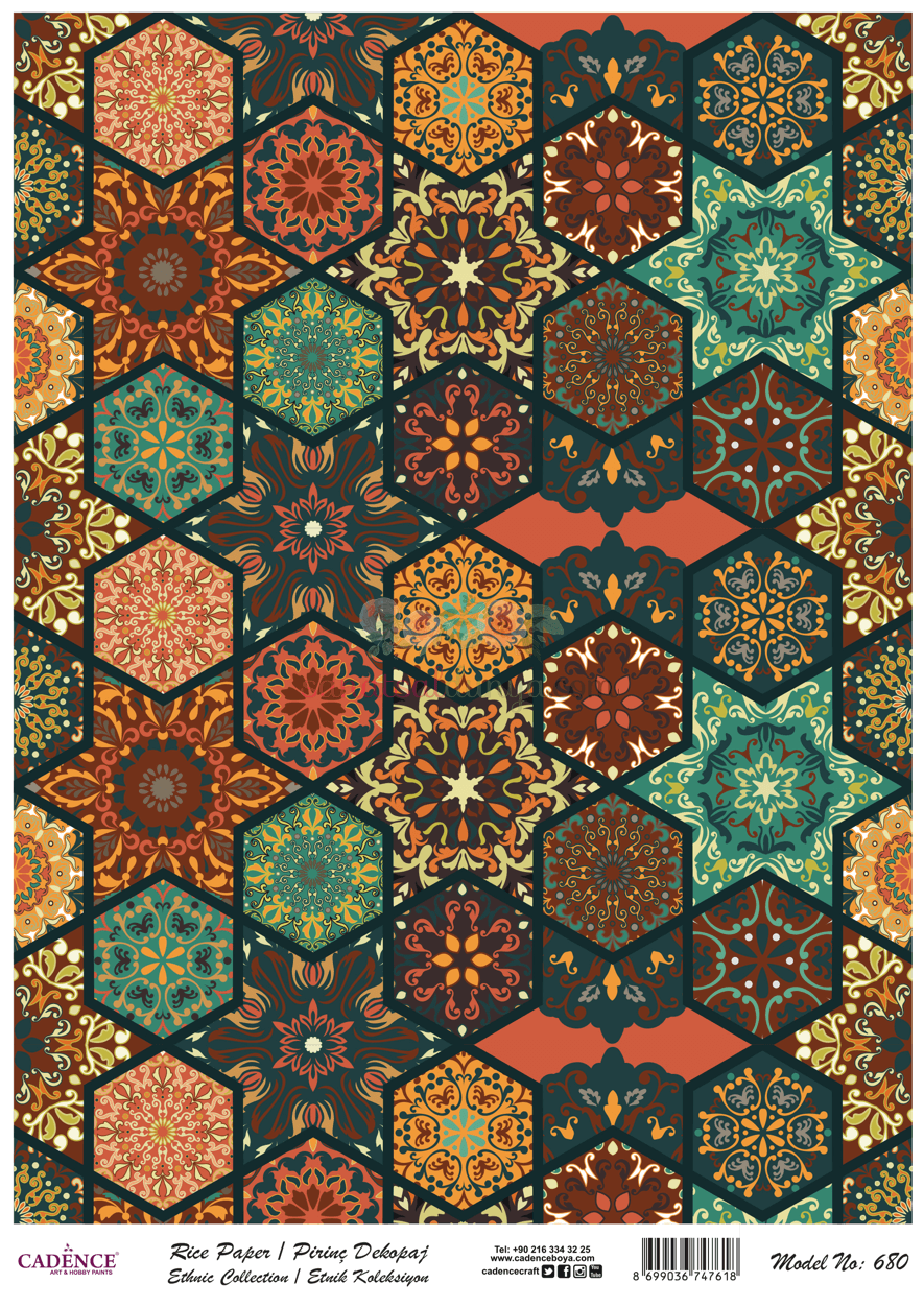 Cadence Pirinç Dekopaj - Model 680