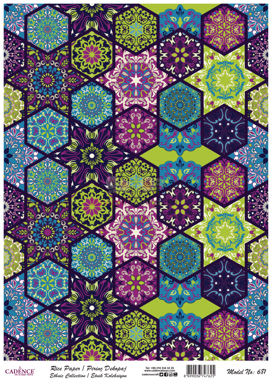 Cadence Pirinç Dekopaj - Model 681