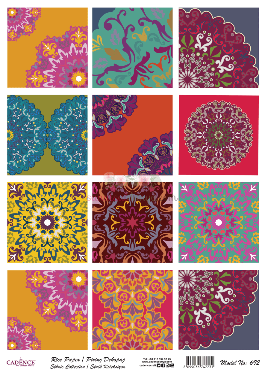 Cadence Pirinç Dekopaj - Model 692
