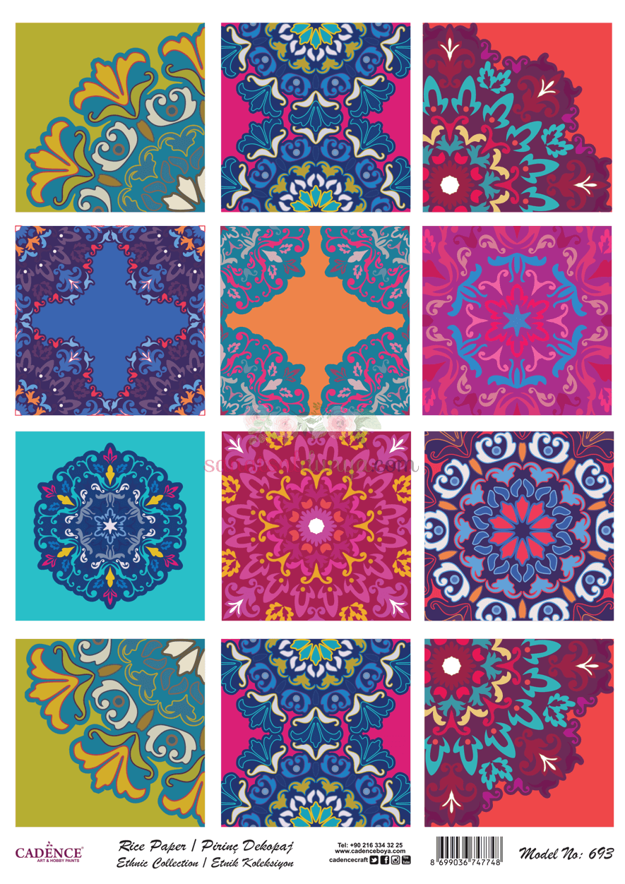 Cadence Pirinç Dekopaj - Model 693