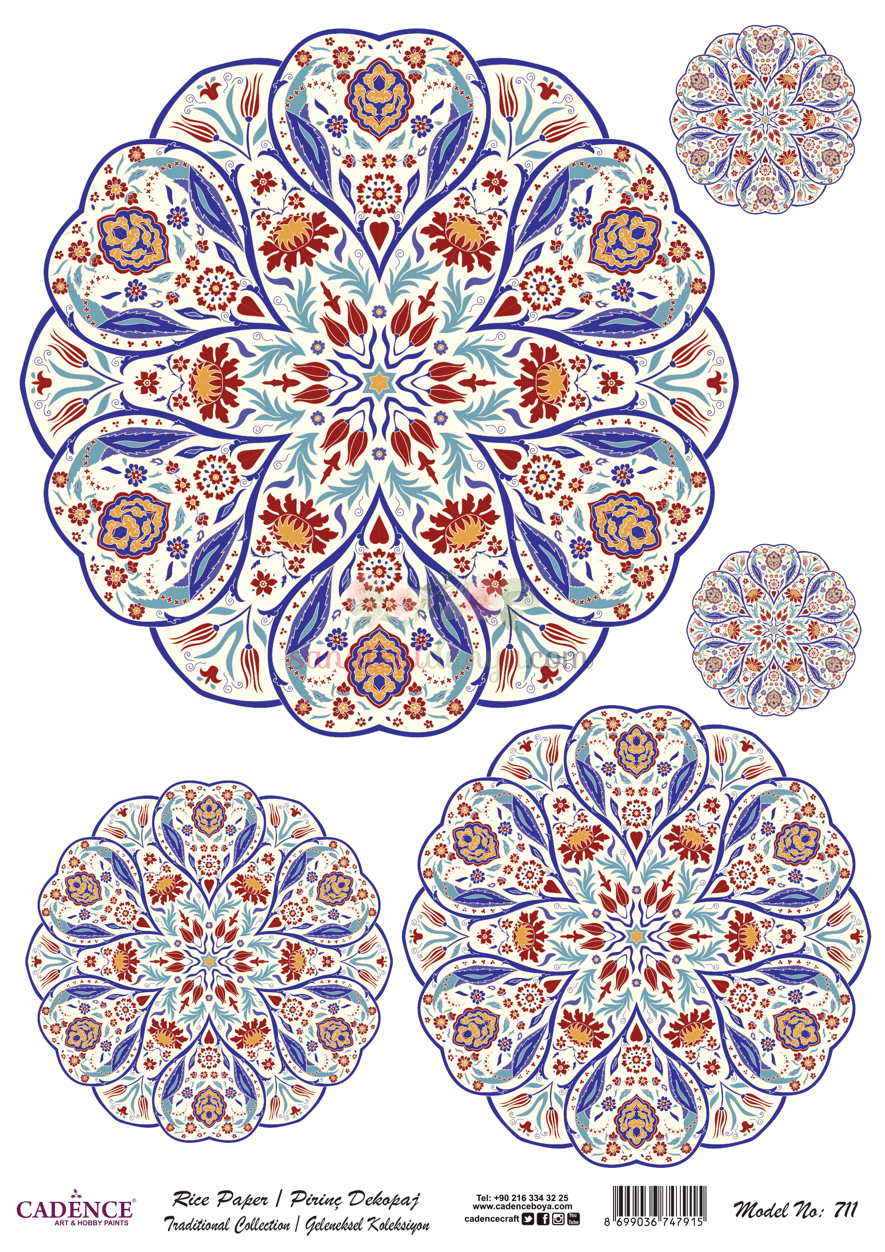 Cadence Pirinç Dekopaj - Model 711