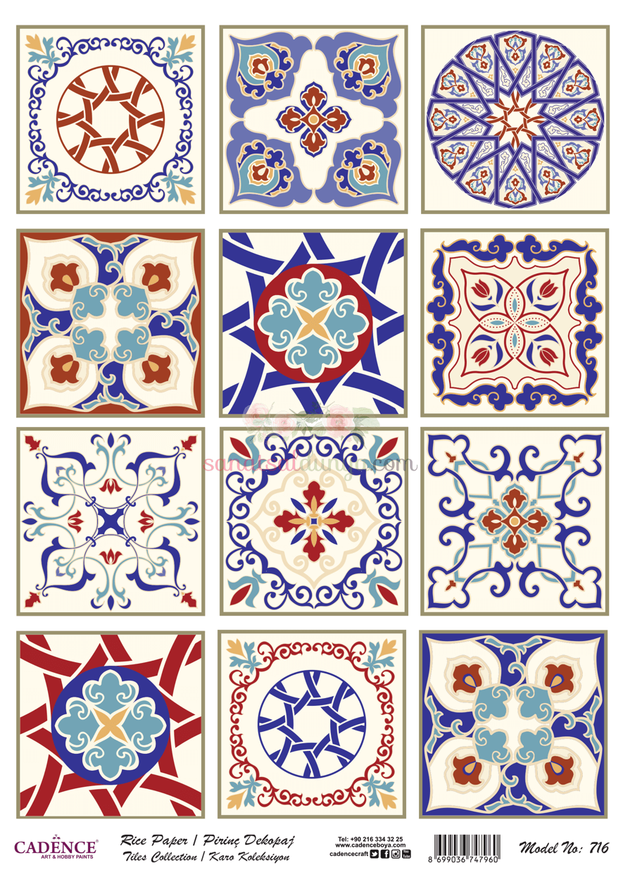 Cadence Pirinç Dekopaj - Model 716