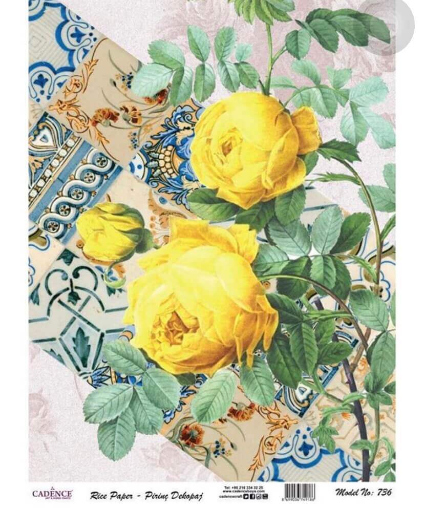 Cadence Pirinç Dekopaj - Model 736