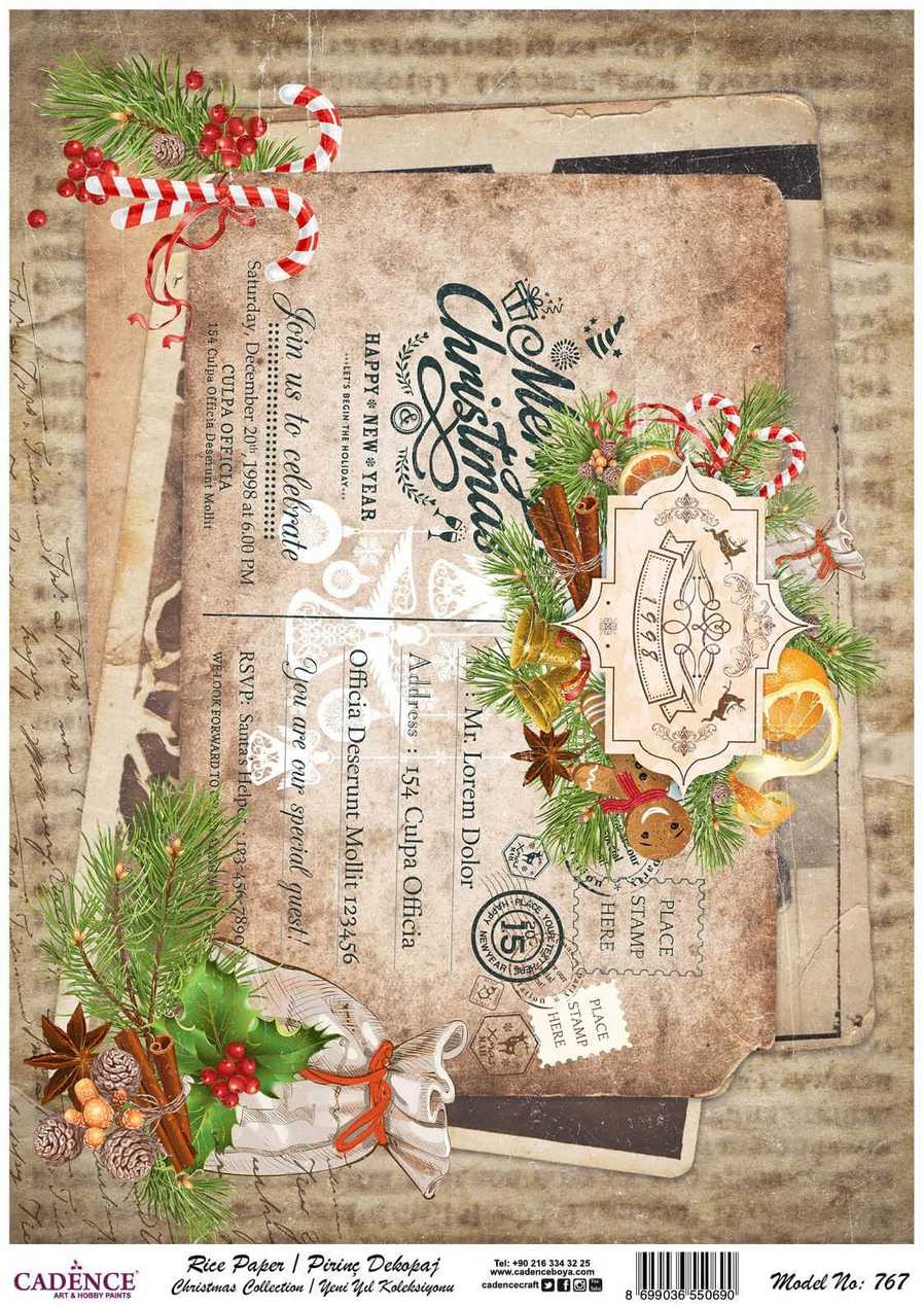Cadence Pirinç Dekopaj - Model 767