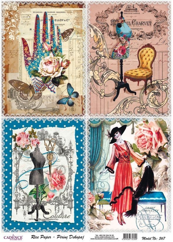 Cadence Pirinç Dekopaj - Model 367