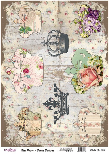 Cadence Pirinç Dekopaj - Model 405