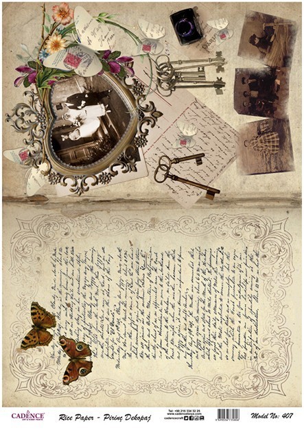 Cadence Pirinç Dekopaj - Model 407