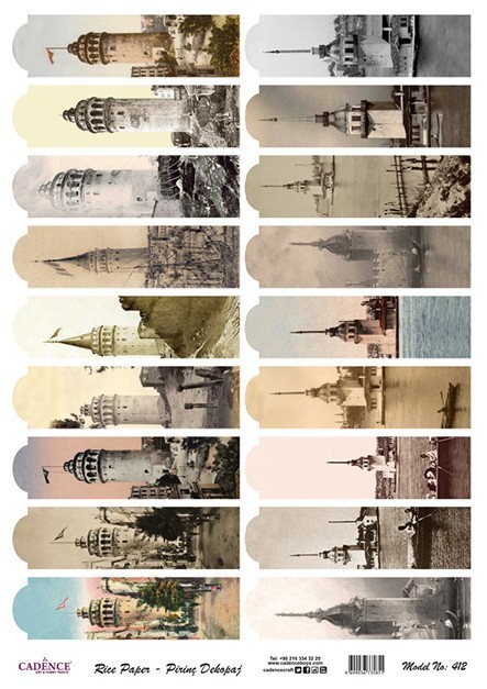 Cadence Pirinç Dekopaj - Model 412