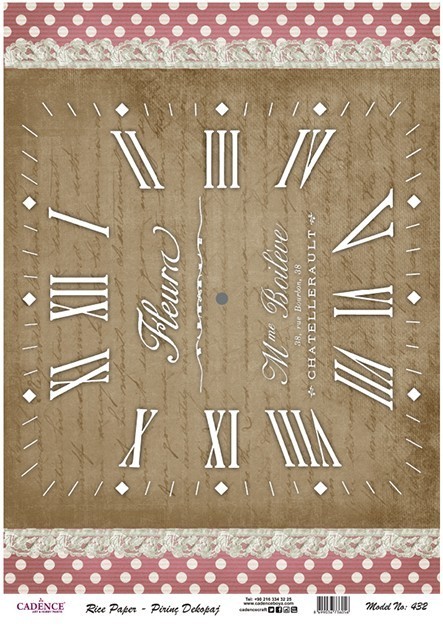 Cadence Pirinç Dekopaj - Model 432