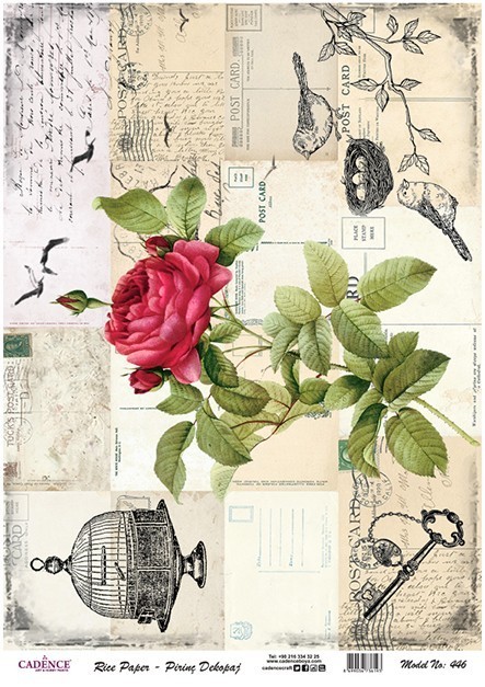 Cadence Pirinç Dekopaj - Model 446