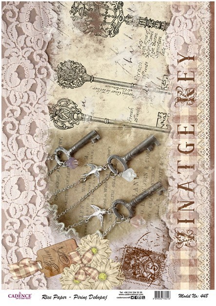 Cadence Pirinç Dekopaj - Model 448