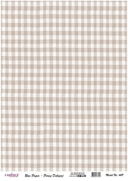 Cadence Pirinç Dekopaj - Model 449