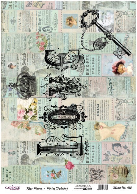 Cadence Pirinç Dekopaj - Model 455
