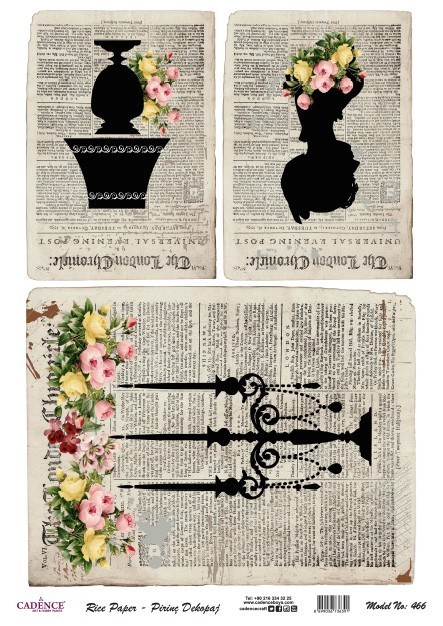 Cadence Pirinç Dekopaj - Model 466