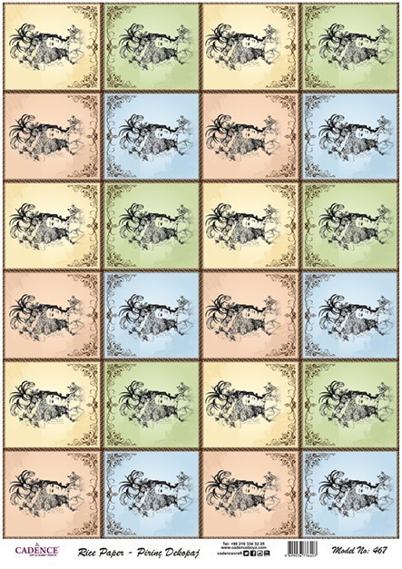 Cadence Pirinç Dekopaj - Model 467