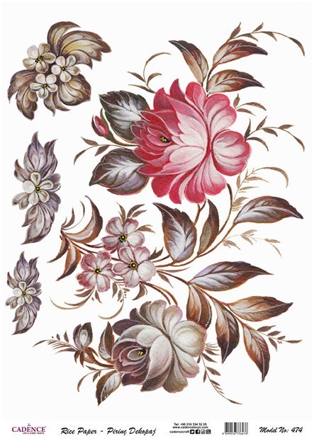 Cadence Pirinç Dekopaj - Model 474