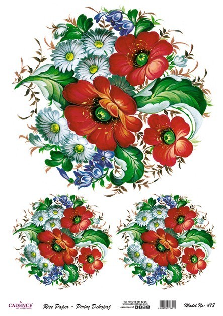 Cadence Pirinç Dekopaj - Model 478